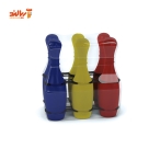 اسباب بازی بولینگ و حلقه پرتاب کیمیا بزرگ طرح لبخند